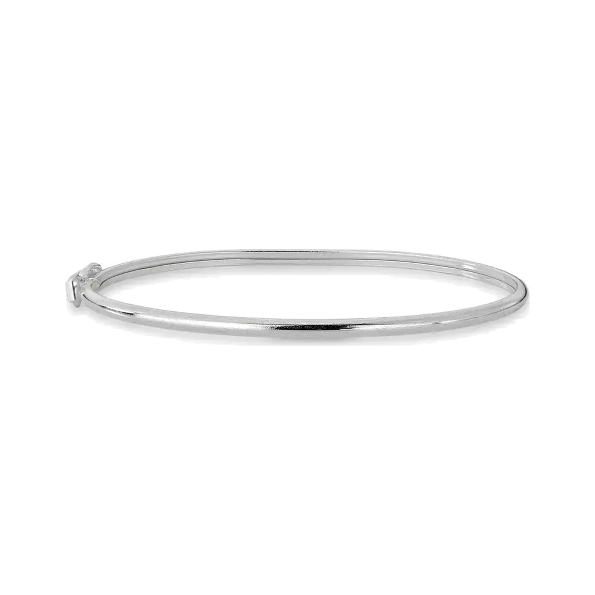 Bracelete Prata Baby&Kids Oval