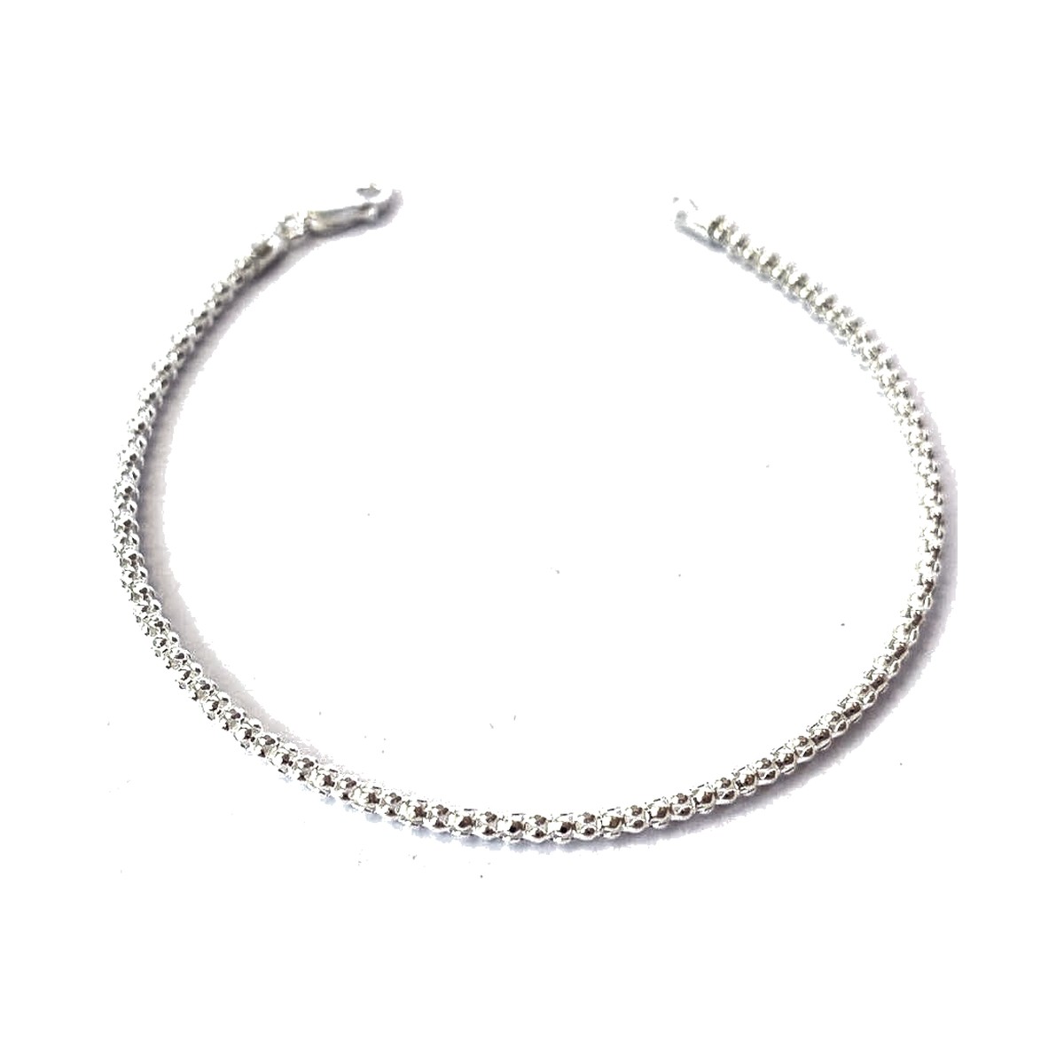 Choker Pipoca Prata 925