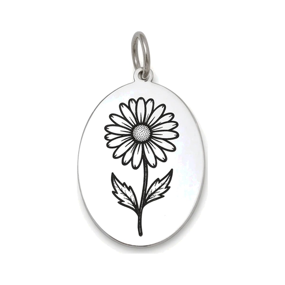 Pingente Oval Personalizado