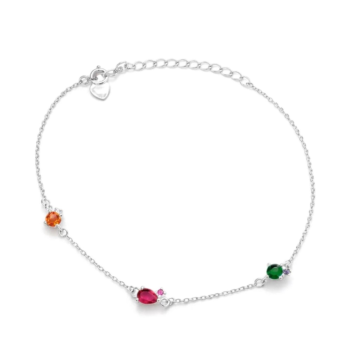 Pulseira Colors Prata 925